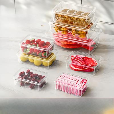 Kühlschrank Frischhaltebox Lebensmittelqualität Haushalt Küche Obst Gemüse und Eier Aufbewahrung Versiegelte Box