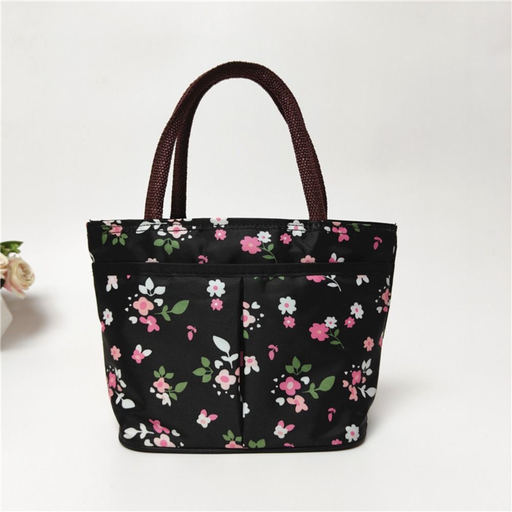 Blumen Rosen Tragetasche Schultertasche Eimer Umhängetasche Mode Blumen Handtasche Reise