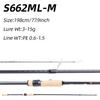 Portable Long-casting Lure Rod Super Fast Action Fishing Rod CORK HANDLE 4 AXIS TORAY CROSS CARBON SPINNING CASTING SEA BOAT BASS CRAPPIE FISHING ROD