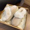 Plush Cotton Slippers 2025 New Autumn and Winter Home Indoor Thick-soled Non-slip Velvet Warm Cotton Shoes