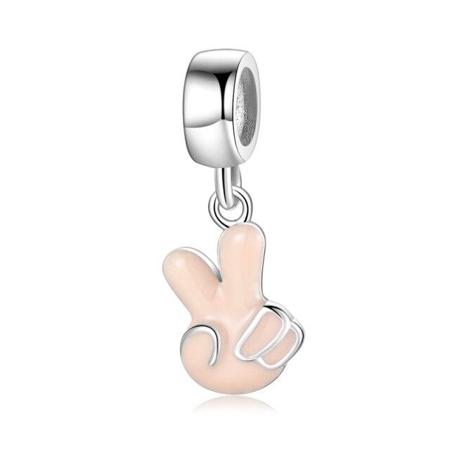 925 Sterling Sølv Ørkenkaktus Glitrende Grønn Cz Anheng For Smykkefremstilling Anheng Passer Originale Charm Designer Armbånd