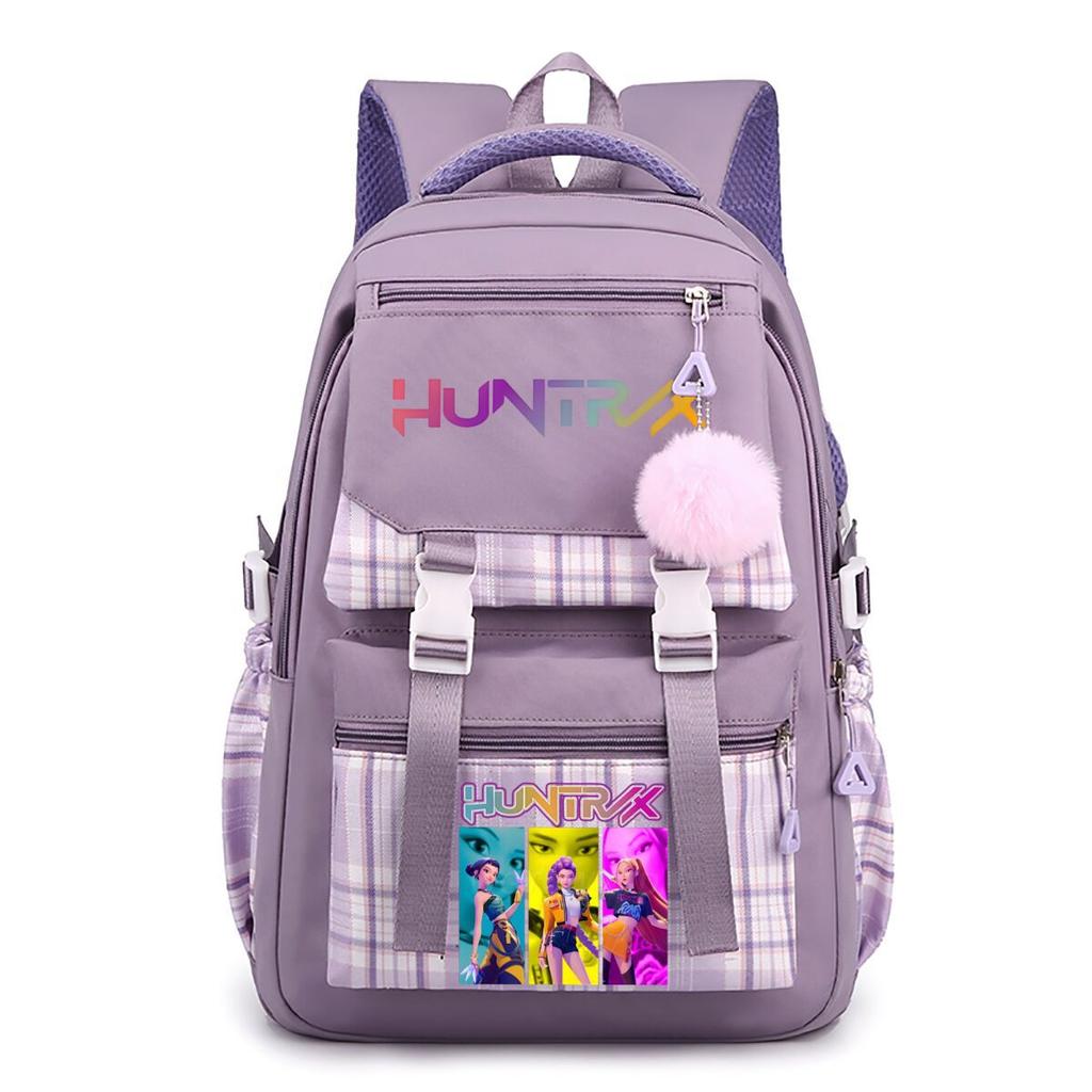 Trend Animation Printing Primary And Secondary School Students Lightweight Spine Backpack Men'S And Women'S Versatile Casual Schoolbag