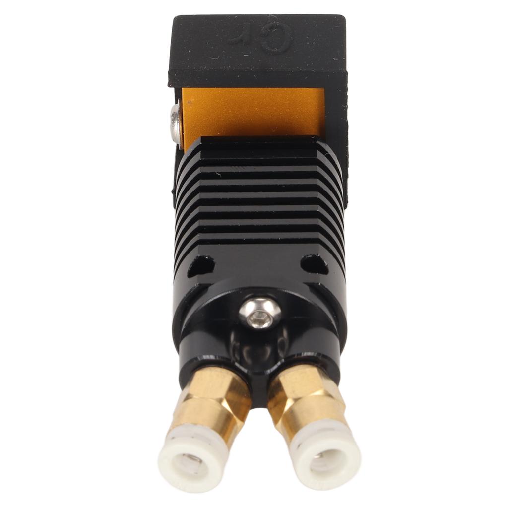 Metall Hotend Extruderkopf 0,4 mm Messingdüse Stabil Schnellschalter 2 in 1 Ausgang Hotend Kit für Ender 3D-Drucker Ersatz