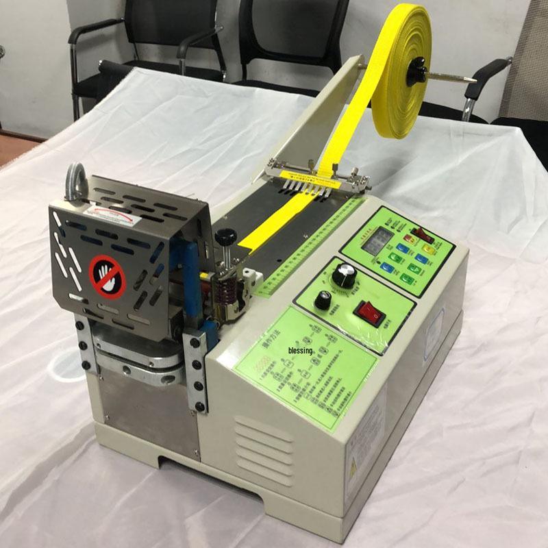 Multi-Function Hot and Cold Cutting Machine: Velcro, Webbing, Ribbon, Shoelace, and Elastic Band Cutter