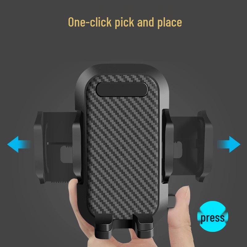 Adjustable Car Phone Holder with Suction Cup & Air Vent Mount