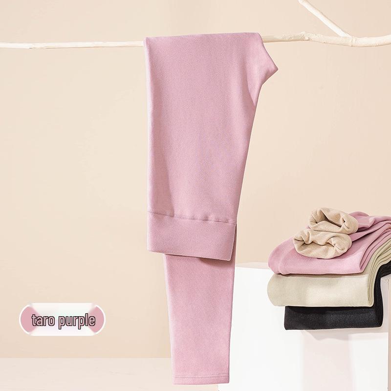 

10A Антибактериальные Антиклещевые Брюки из Шерсти с Высокой Посадкой - Женские и Мужские Осенне-Зимний Теплый Базовый Слой X-Large