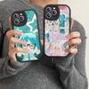 Kawaii H-Hatsune Miku Phone Case For IPhone 16 15 14 13 12 11 Pro Max Plus Leather Soft Cover