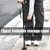 Light weight Aluminum Folding Canes Ergonomic Handle Regulable for Senior Travel Hiking Support