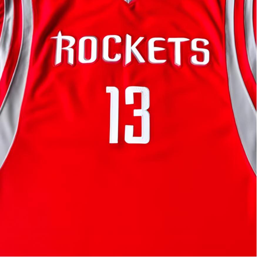 Adidas NBA Harden Rockets 13 Jersey Sleeveless Basketball Tank Top Unisex Tops 7912A-3RD-K92072