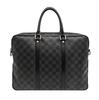 [Použité] Držák na dokumenty Voyage Commuter Kostkovaný Nastavitelný Odnímatelný Ramenní Popruh Plátěná Aktovka Taška na Notebook Crossbody - Velmi Dobrý #1T0FKIN