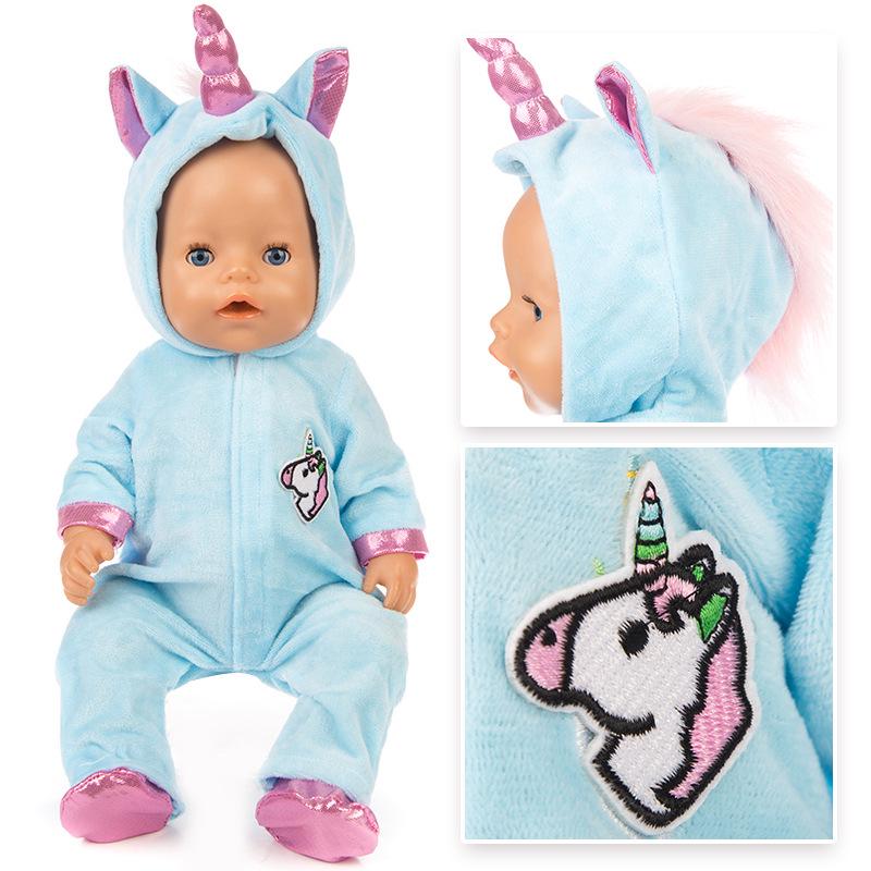 Doll Outfits for 18-Inch Baby Dolls – Cute American Baby or Reborn Doll Clothes with Accessories Set