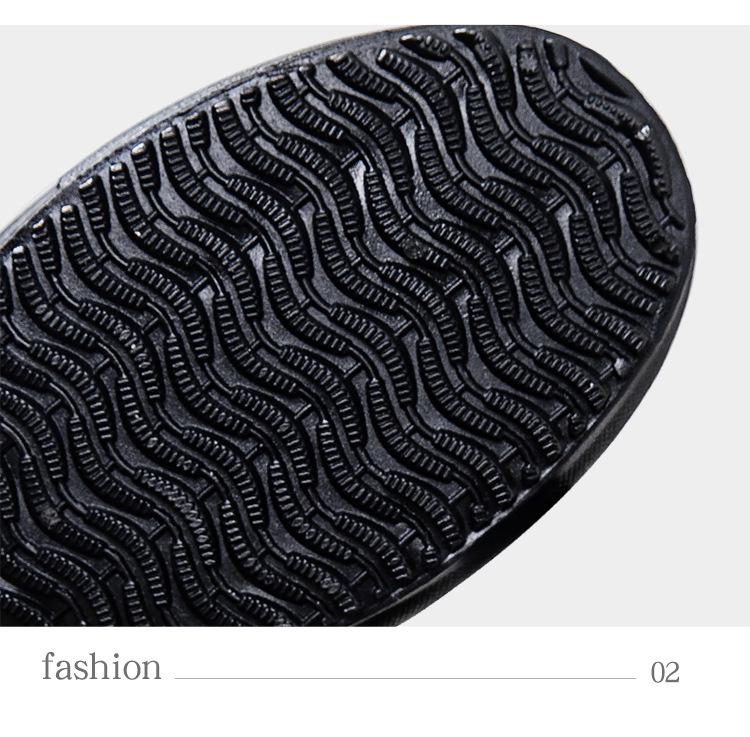 Rutschfeste, leichte Knöchel-Regenstiefel für Herren, für Küche und Autowäsche, mit weicher Sohle