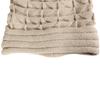 Women Stylish Fold Flanging Cap Knitted Woolen Cap Solid Color Warm Beanie Hat for Winter Autumn