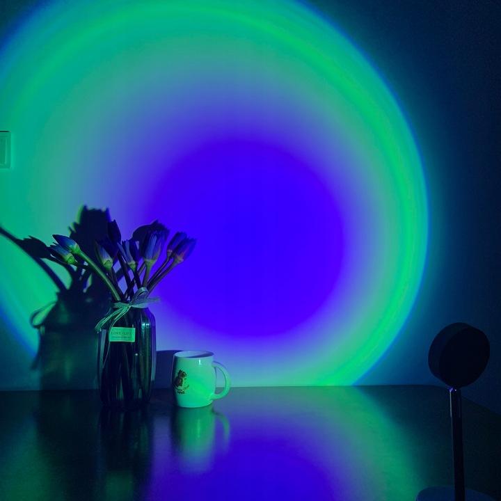 Melatonin Night Light For Children Sunset Lamp