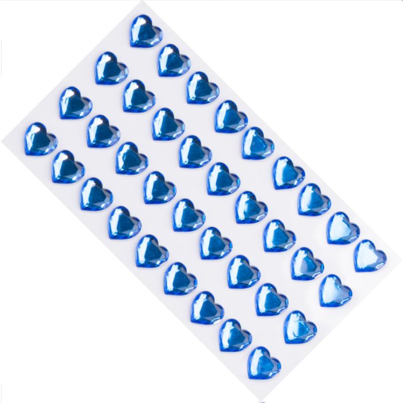 12MM36 Acrylic Love Drill Stick Korean Girl Heart the Same Model Mobile Phone Case Ledger Sticker