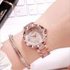 GEDI Women's Fashion Starry Sky Niche Luxury Alloy Wristwatch Waterproof Quartz Watch Adjustable Strap Watches for Woman