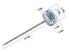 Digital Meat Thermometer Cooking Food Kitchen BBQ Probe Water Milk Oil Liquid Oven Digital Temperaure Sensor Meter Gauges