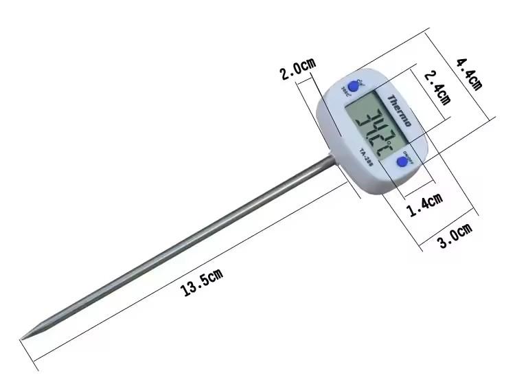 Digital Meat Thermometer Cooking Food Kitchen BBQ Probe Water Milk Oil Liquid Oven Digital Temperaure Sensor Meter Gauges
