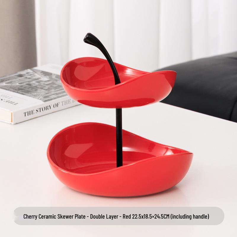 Stylish Ceramic Fruit Bowl for Living Room or Coffee Table Display