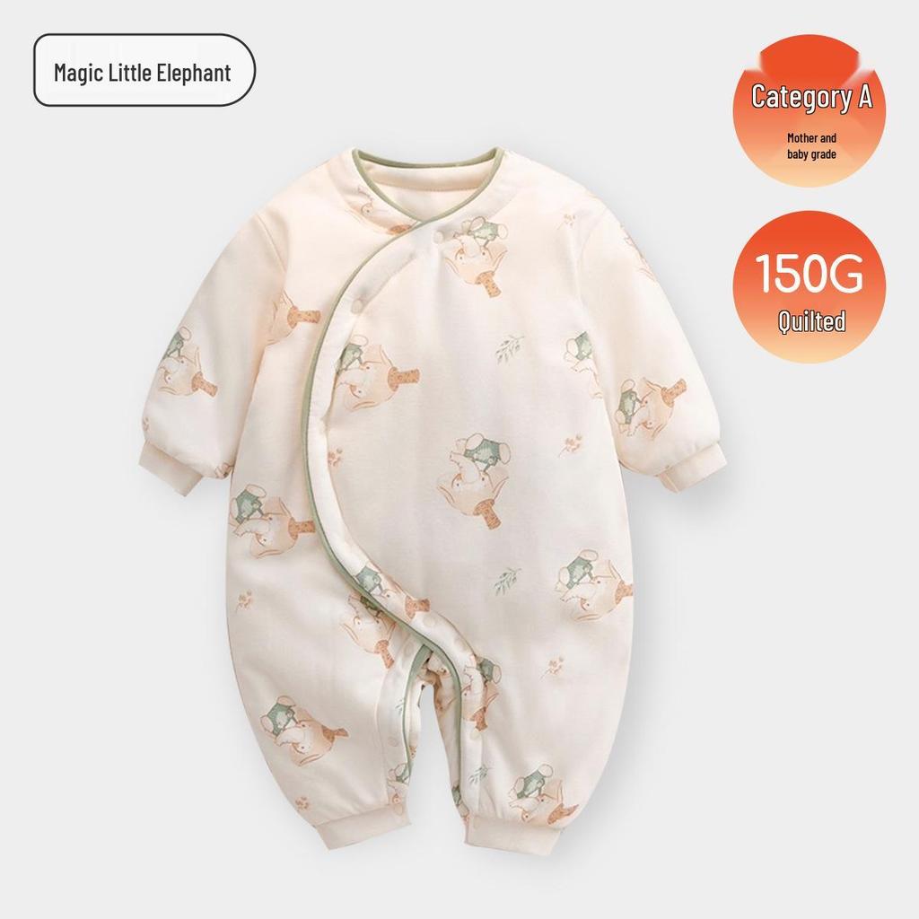 Jingqi Kojenecký Teplý Bavlněný Overal: Útulné podzimní a zimní oblečení pro ven