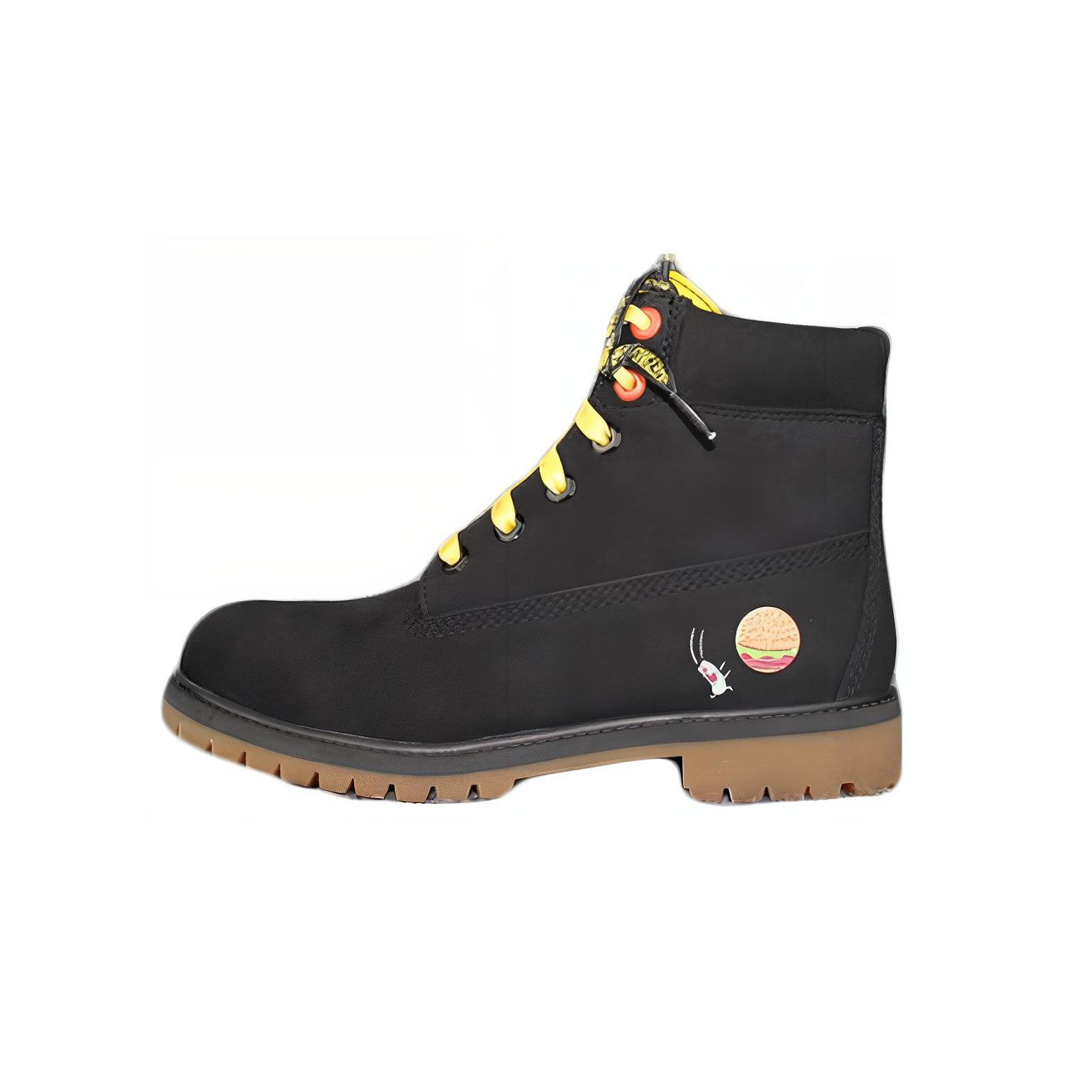 

SpongeBob SquarePants x Timberland 6-дюймовые юниорские черные детские кроссовки TB0A22MT-001 36