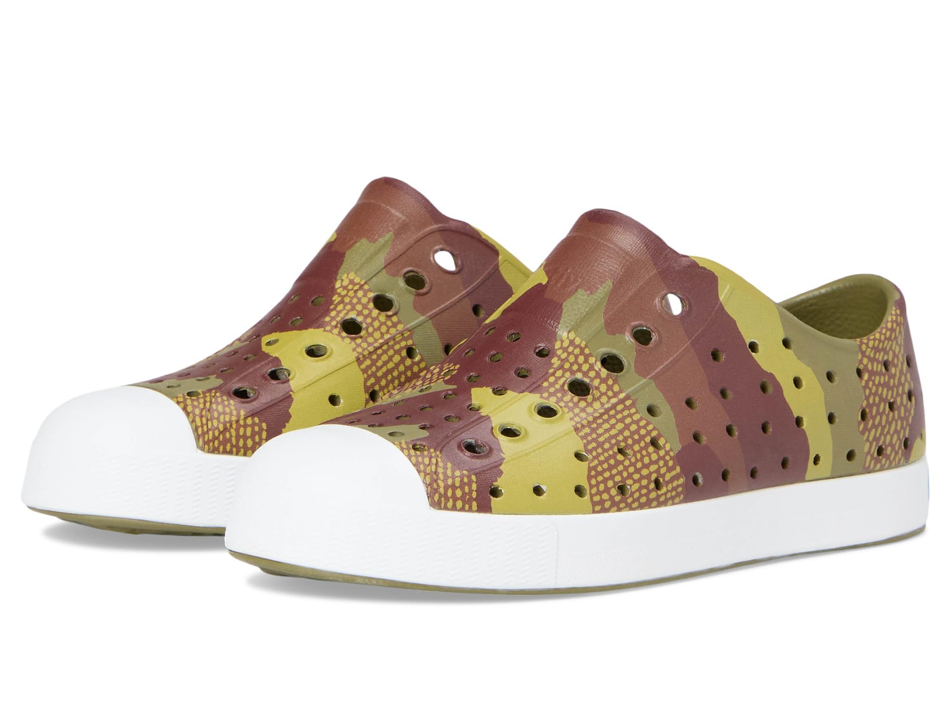

Детские акваобувь Jefferson с принтом SEAWEED CAMO см [Native Shoes] Junior-ROOKIE GREEN/SHELL WHITE/BITTER 21.5