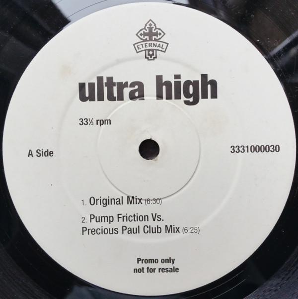 

12inch Record ULTRA HIGH Stay With Me 3331000030 Eternal 1998 UK Dance Electronica Used