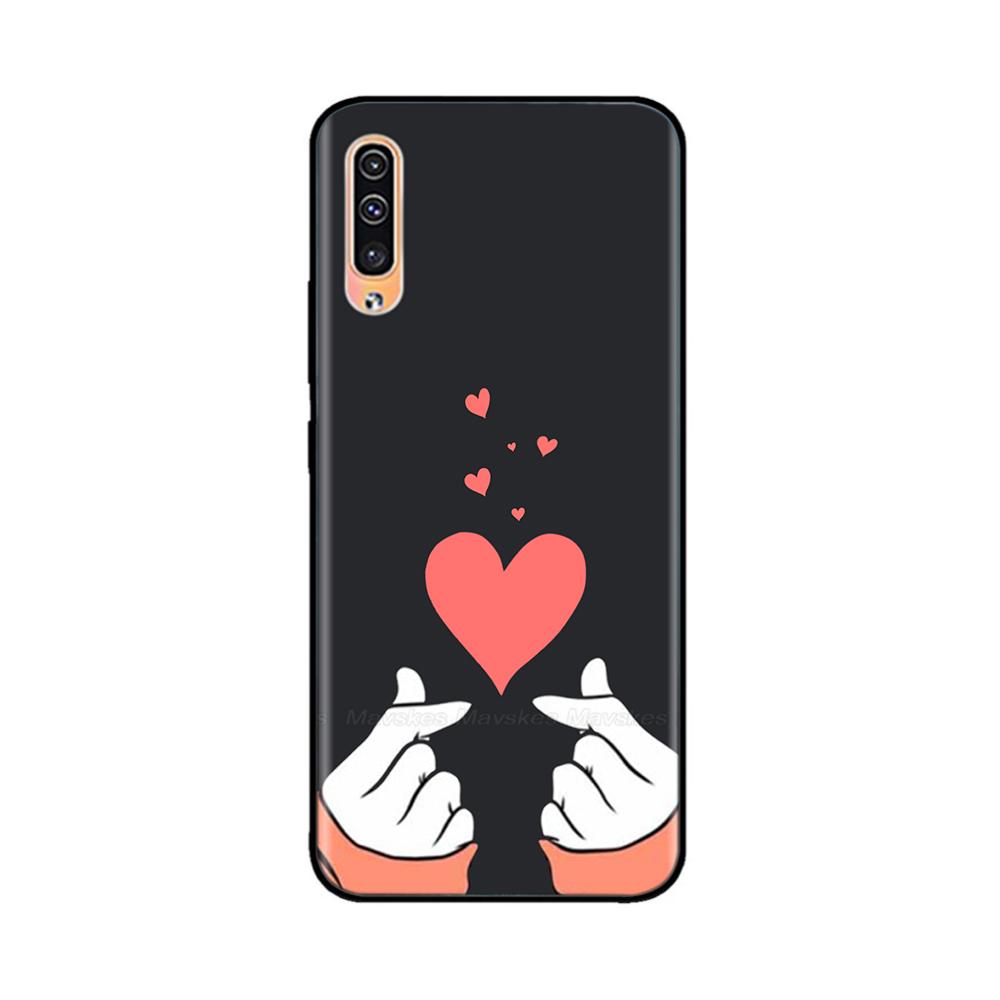 For Samsung Galaxy A50 A50S A30S Case Soft Black Silicone Back Cover Phone Case For Samsung A 50 A 50 30 S Fundas Coque Bumper