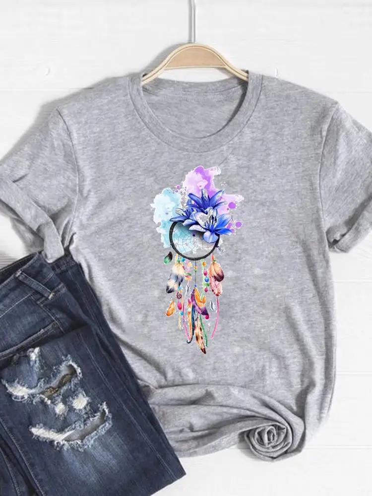 Print T Shirt Short Sleeve Summer Top Fashion Clothes Unisex Dinosaur Animal Trend Clothing Gray Basic Tee Graphic Tshirt