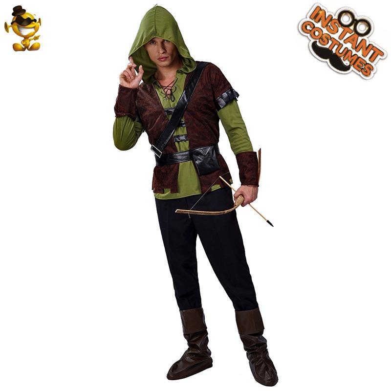 Halloween adult men's archer role-playing costume, European Rogue stage party costume