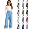 Boys' and Girls' Casual Sweatpants, Comfortable Athletic Pants for Everyday Wear