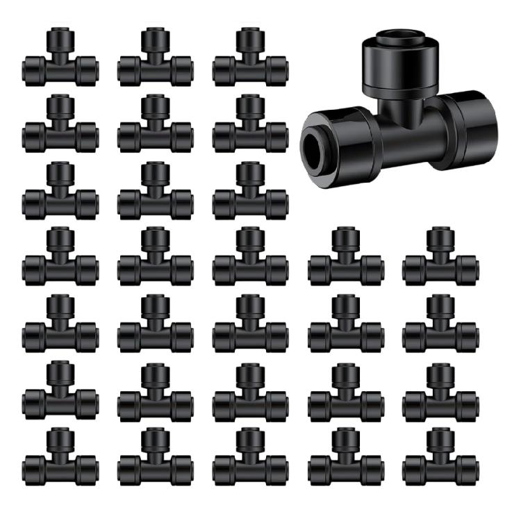 

Leakproof T Shape Adapters Fitting Easy Installation For Small Scale Drip Irrigation Projects Efficient Plant Watering Solution 1