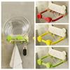 Waterproof Suction Cup Basin Holder with  Hook Bathroom Basin Storage Rack  Kitchen
