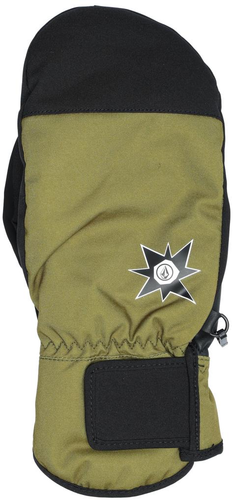Volcom Unisex Thermal Mittens Resistance Breathability STN MOSSSTONE M Snowboard Gloves (Water 10,000mm, 8,000mm) [J68024JA / MITT]