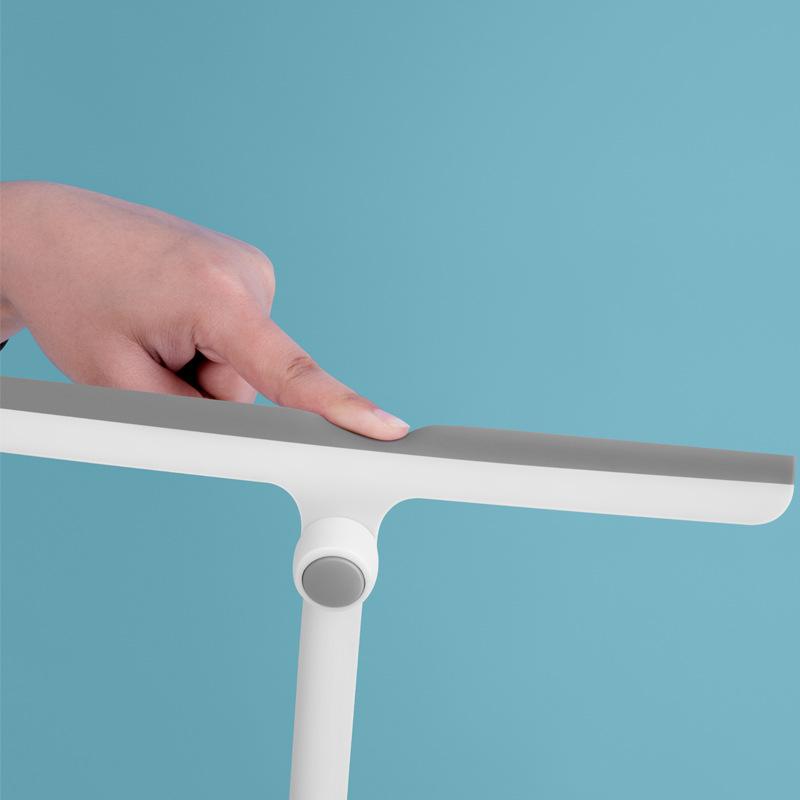 360° Rotatable Shower Squeegee Glass Wiper Scraper Squeegee Cleaner With Silicone Holder Bathroom Mirror Scraper Cleaning