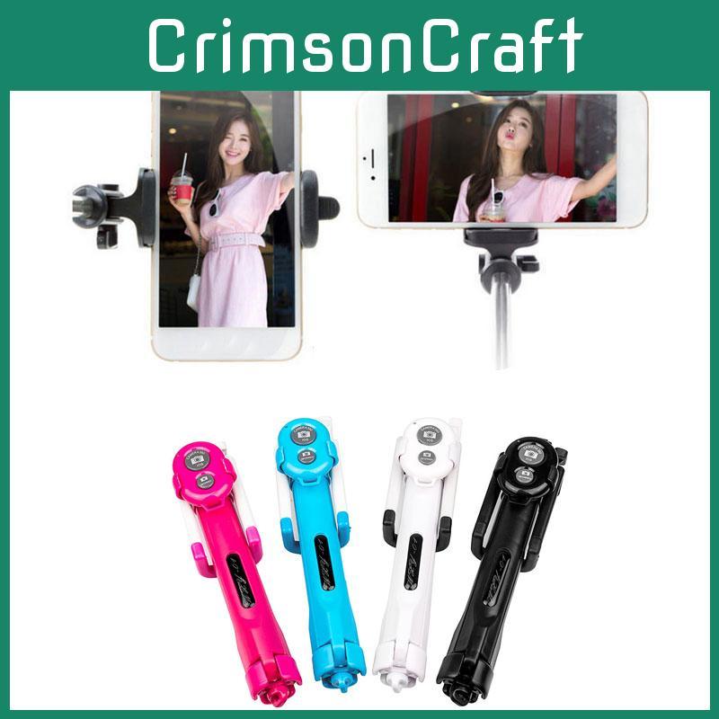 Rozšiřitelný Bluetooth stativ Dálková spoušť Selfie tyč Pro držák mobilu Telefon