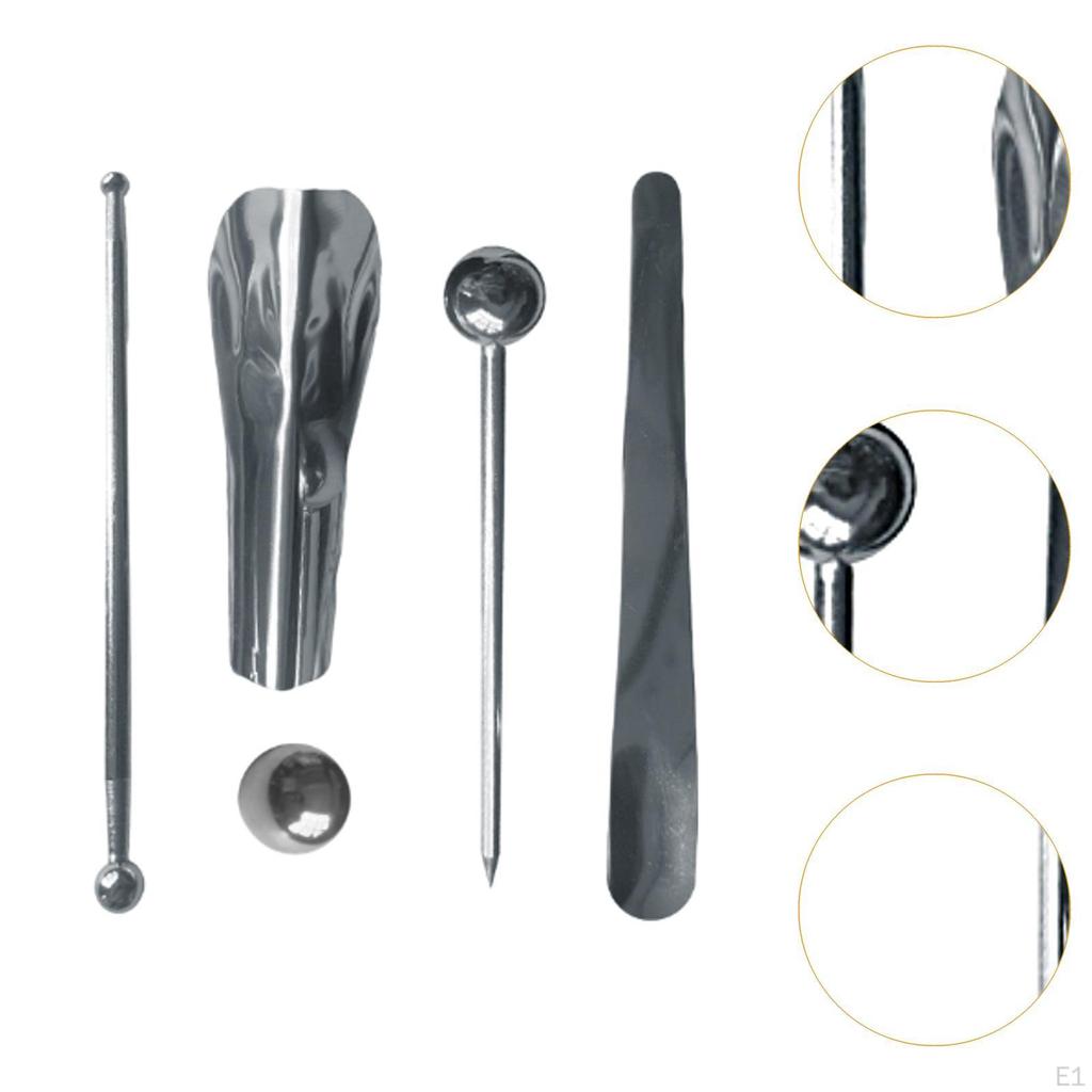 Caulking Tools Set Floor Joint Repairing Stainless Steel Tile Caulk Metal Balls for Gaps Exterior