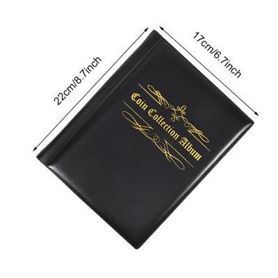 480 Coin Collectible Organizer Memorial Album Collector's Book Convenient Storage Display Coin Display Organizer for Collectors
