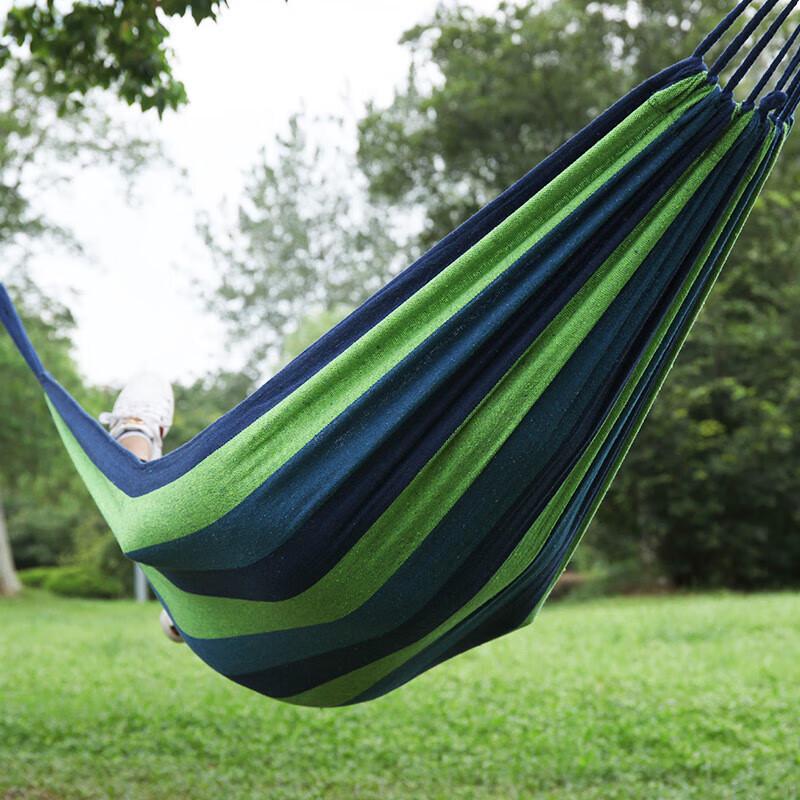 Outdoor Canvas Double Hammock
