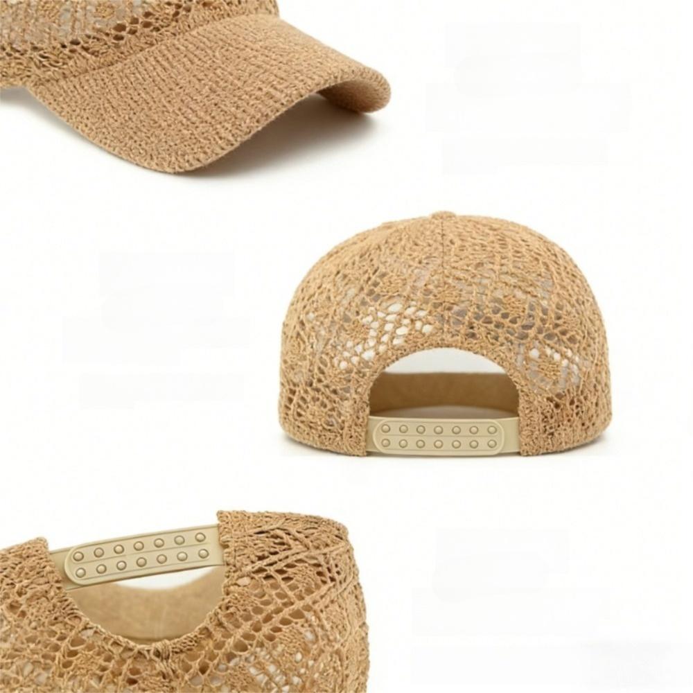 Breathable Sun Protection Hat Hollow Thin Sunhat Creative Baseball Cap  Travel Vacation