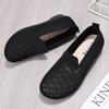 Summer Mesh Fabrics Breathable Flats Women Shoes Ventilate Lace Mom Shoes Comfort Casual Light Shoes