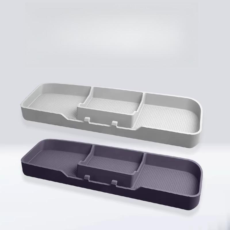 For Leapmotor B10/B01/B05 Co-pilot Expansion Storage Box Table Passenger Seat Silicone Storage Box Accessories Interior Supplies