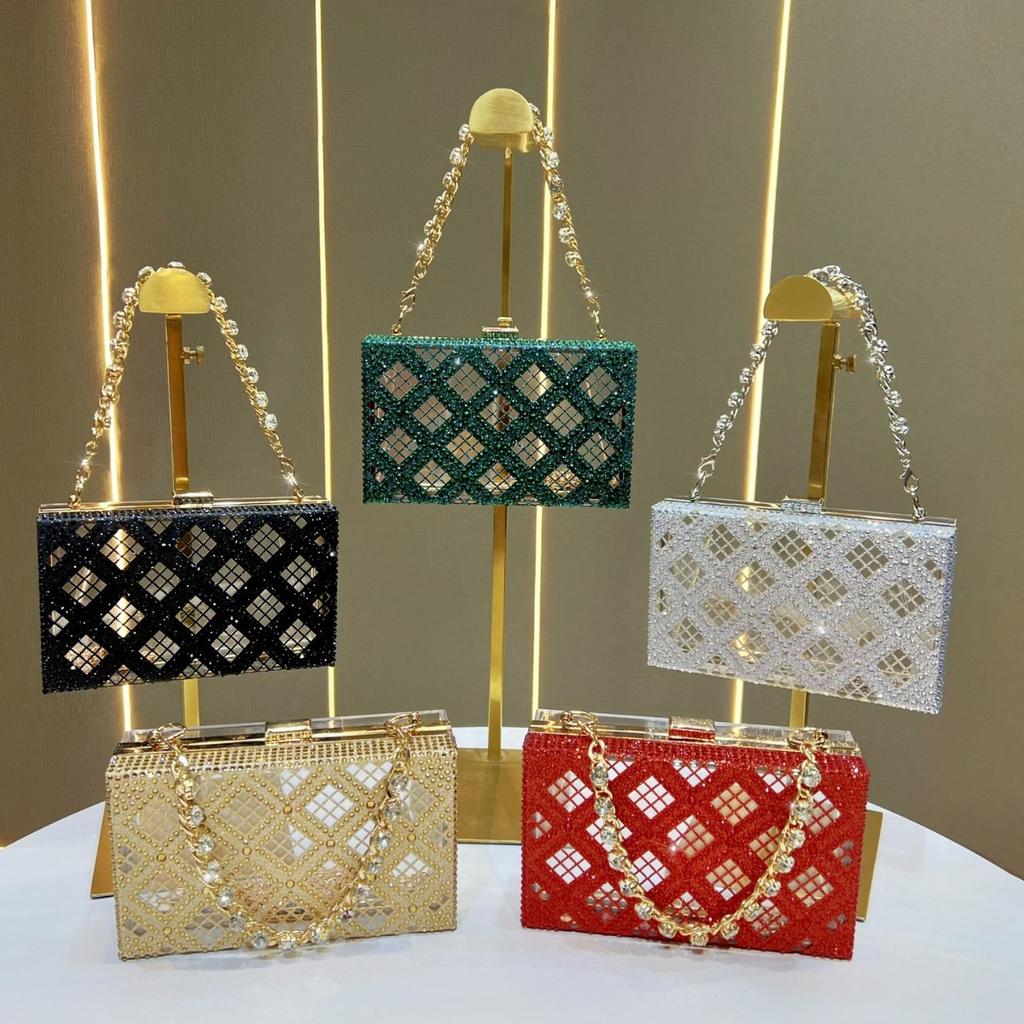 Handbag with An Elegant Style, Hand-held Bag, Chain Shoulder Bag, Evening Bag, Transparent Crossbody Bag for Women