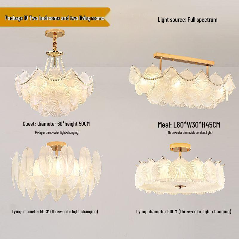 Modern French Crystal Pearl Chandelier for Living Room and Dining Room