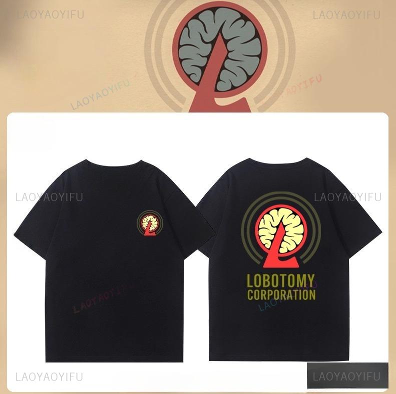 

Lobotomy Corporation Game Shirt Anime Camiseta Man Woman Vintage Classic Short Sleeve Cotton Crewneck Streetwear Printed Tee 5XL різнокольоровий