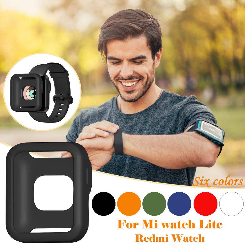 Funda de marco protectora para Xiaomi Mi Watch Lite / Redmi Watch TPU Shell  Protector comprar a buen precio — entrega gratuita, reseñas reales con  fotos — Joom
