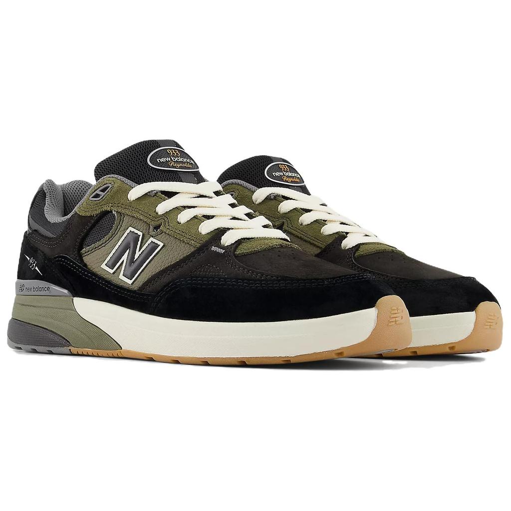 Andrew Reynolds x New Balance Numeric 933 Μαύρο Σκούρο Ολιβίνη Unisex Αθλητικά Παπούτσια NM933BST