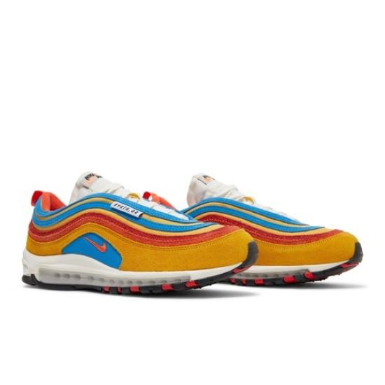 

Nike Air Max 97 SE Running Club - Pollen Orange DH1085-700 EU 40.5 помаранчевий/синій