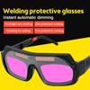 [New] Automatic Dimming Electric Welding Glasses Welder Burning Goggles Eye Mask To Protect Eye Glasses Against Strong Light