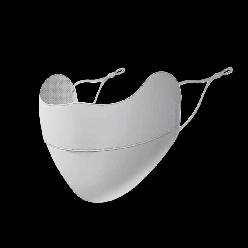 Ice Silk Sun Protection Antibacterial Mask One Size